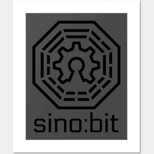 Sino:bit logo- Black Posters and Art